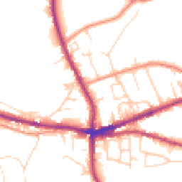 Daytime road noise heatmap for HX3 8JH