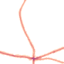 Night-time road noise heatmap for HX3 8LS