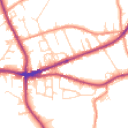 Daytime road noise heatmap for HX3 8PB