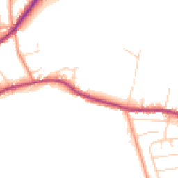 Daytime road noise heatmap for HX3 8RY