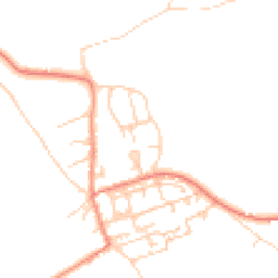 Daytime road noise heatmap for HX3 9FG