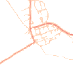 Daytime road noise heatmap for HX3 9SW