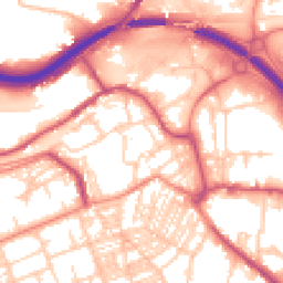 Daytime road noise heatmap for HX5 0BX