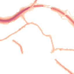 Night-time road noise heatmap for HX5 0BX