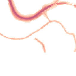 Night-time road noise heatmap for HX5 0DN