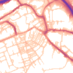 Daytime road noise heatmap for HX5 0JL