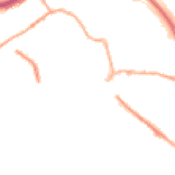 Night-time road noise heatmap for HX5 0JL