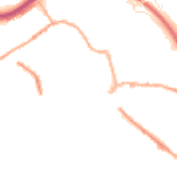 Night-time road noise heatmap for HX5 0JY