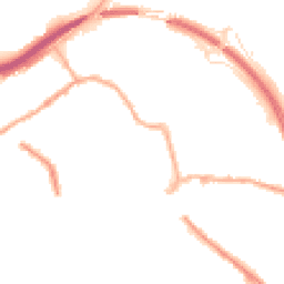 Night-time road noise heatmap for HX5 0RN