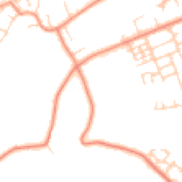 Daytime road noise heatmap for HX5 0TB