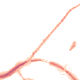 Night-time road noise heatmap for HX5 9JF