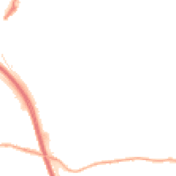 Night-time road noise heatmap for HX5 9QL