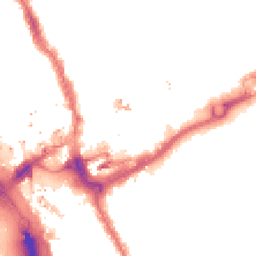 Night-time road noise heatmap for IG1 1BY