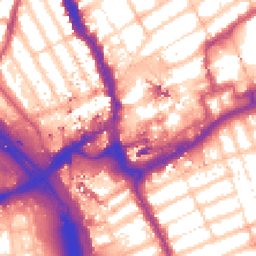 Daytime road noise heatmap for IG1 1DL