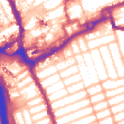 Daytime road noise heatmap for IG1 1DU