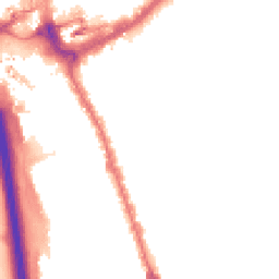 Night-time road noise heatmap for IG1 1EU