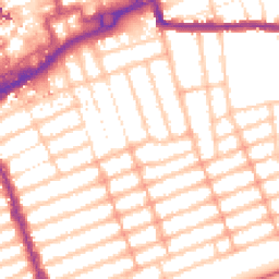 Daytime road noise heatmap for IG1 1HA