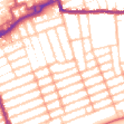 Daytime road noise heatmap for IG1 1HB