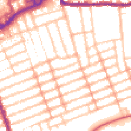 Daytime road noise heatmap for IG1 1HE