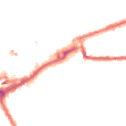 Night-time road noise heatmap for IG1 1JQ