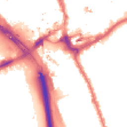 Night-time road noise heatmap for IG1 2DY