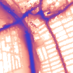 Daytime road noise heatmap for IG1 2EF