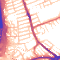 Daytime road noise heatmap for IG1 2PE