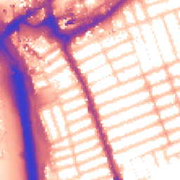 Daytime road noise heatmap for IG1 2RR