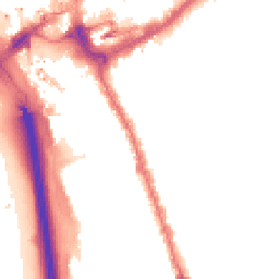 Night-time road noise heatmap for IG1 2RR