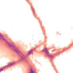 Night-time road noise heatmap for IG1 3AD