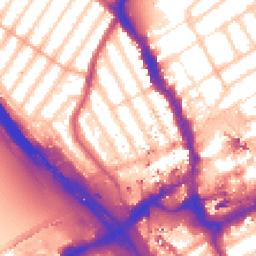 Daytime road noise heatmap for IG1 3AW
