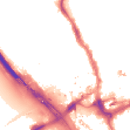 Night-time road noise heatmap for IG1 3AW
