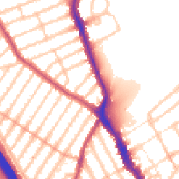 Daytime road noise heatmap for IG1 3DB