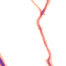 Night-time road noise heatmap for IG1 3JL