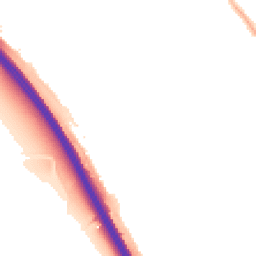 Night-time road noise heatmap for IG1 3NF