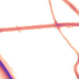 Night-time road noise heatmap for IG1 3QQ