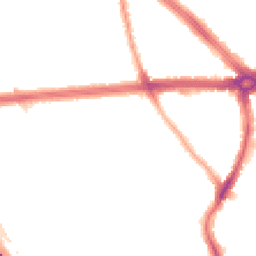 Night-time road noise heatmap for IG1 3RZ