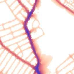 Daytime road noise heatmap for IG1 4XF