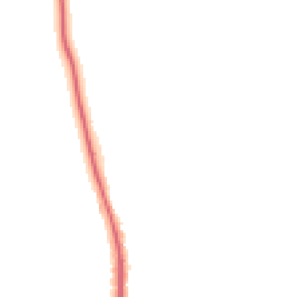 Night-time road noise heatmap for IG10 2SG
