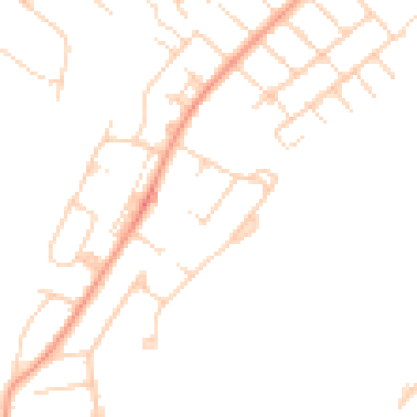 Daytime road noise heatmap for IG10 3DN