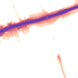 Night-time road noise heatmap for IG11 0BL
