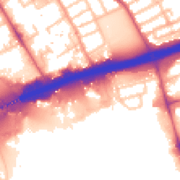 Daytime road noise heatmap for IG11 0BP