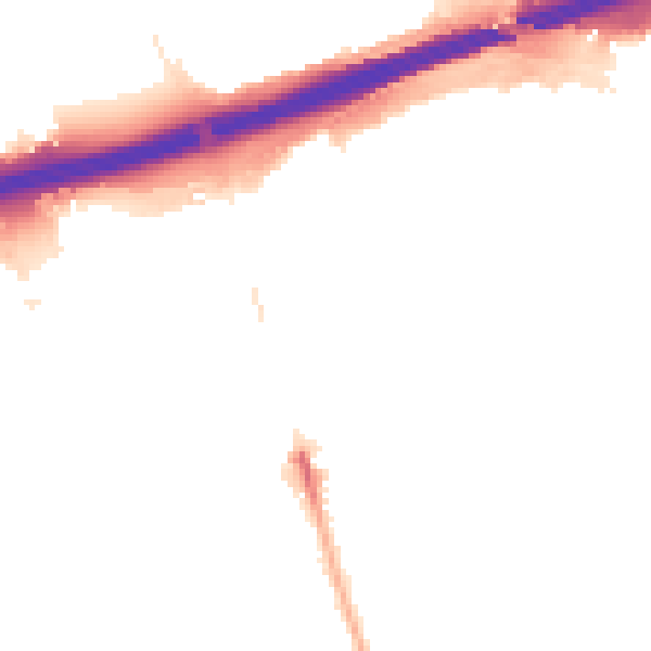 Night-time road noise heatmap for IG11 0EH