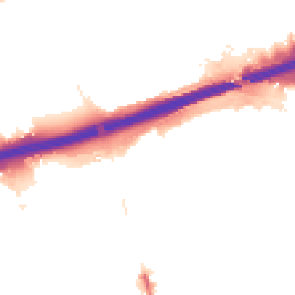 Night-time road noise heatmap for IG11 0JS