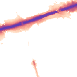 Night-time road noise heatmap for IG11 0NF