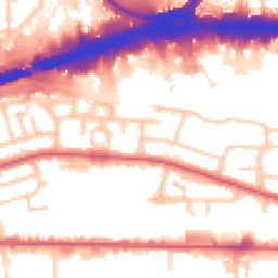 Daytime road noise heatmap for IG11 0PF