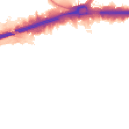 Night-time road noise heatmap for IG11 0PF