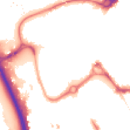 Night-time road noise heatmap for IG11 8EU