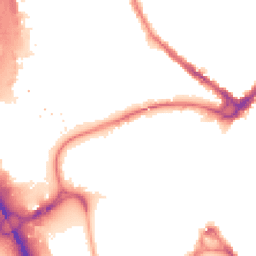 Night-time road noise heatmap for IG11 8FN
