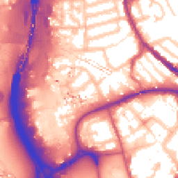 Daytime road noise heatmap for IG11 8LZ